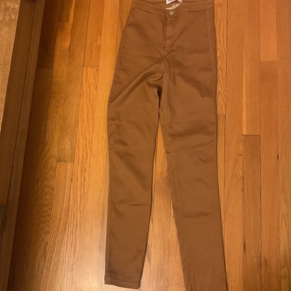Bundle 3 for $30 American apparel camel brown easy jeans medium - Picture 2 of 7